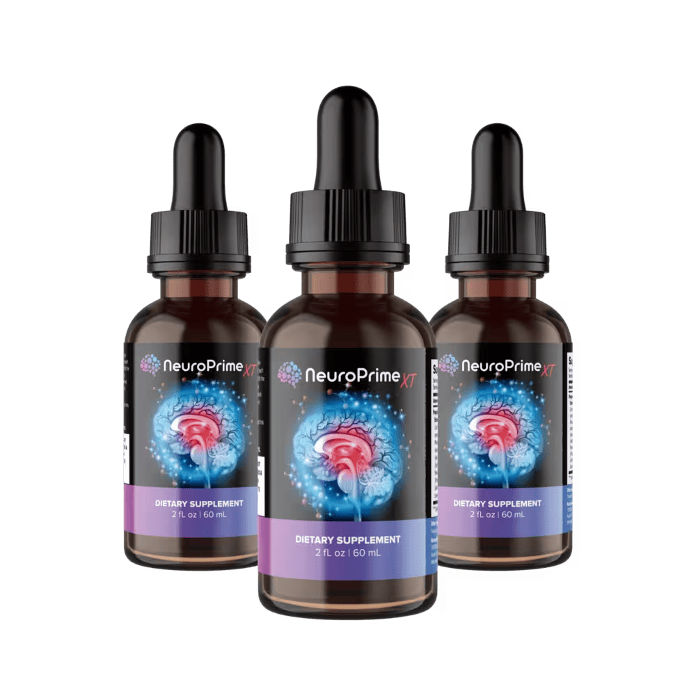 Three bottles of NeuroPrime
