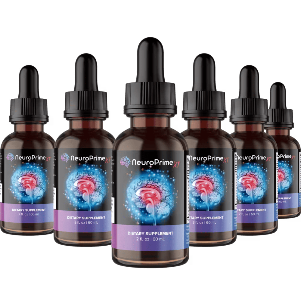 Six bottles of NeuroPrime, the best value package